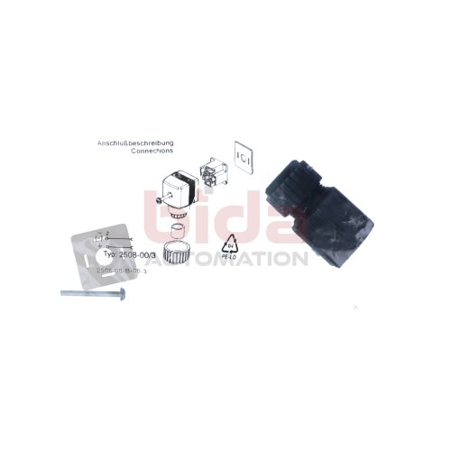 B&Uuml;RKERT 2508-00-B-00-3-1-BCS Ger&auml;testecker Steckerform A Device plug,plug form A