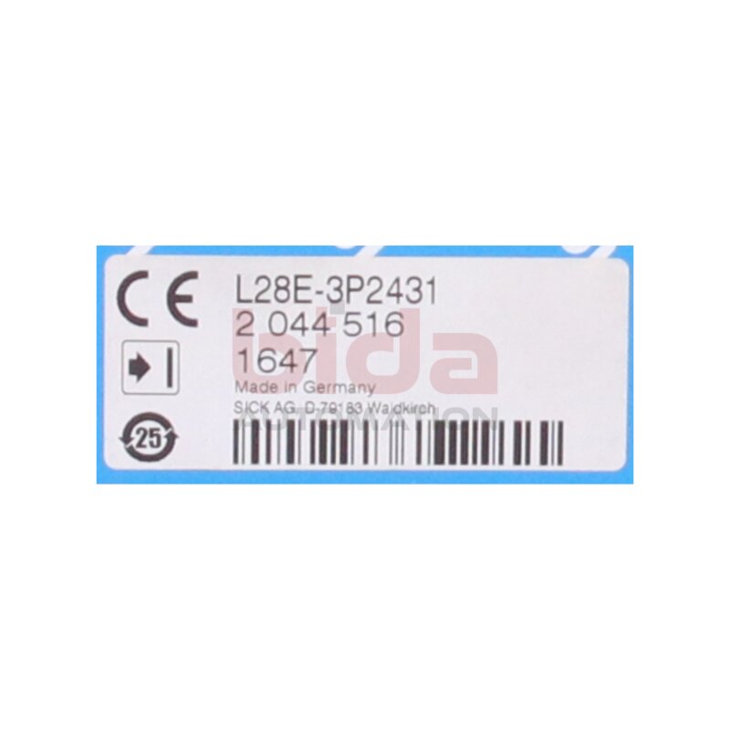 Sick L28E-3P2431(2044516) EINSTRAHL-SICHERHEITSLICHTSCHRANK SINGLE-BEAM SAFETY LIGHT CURTAIN