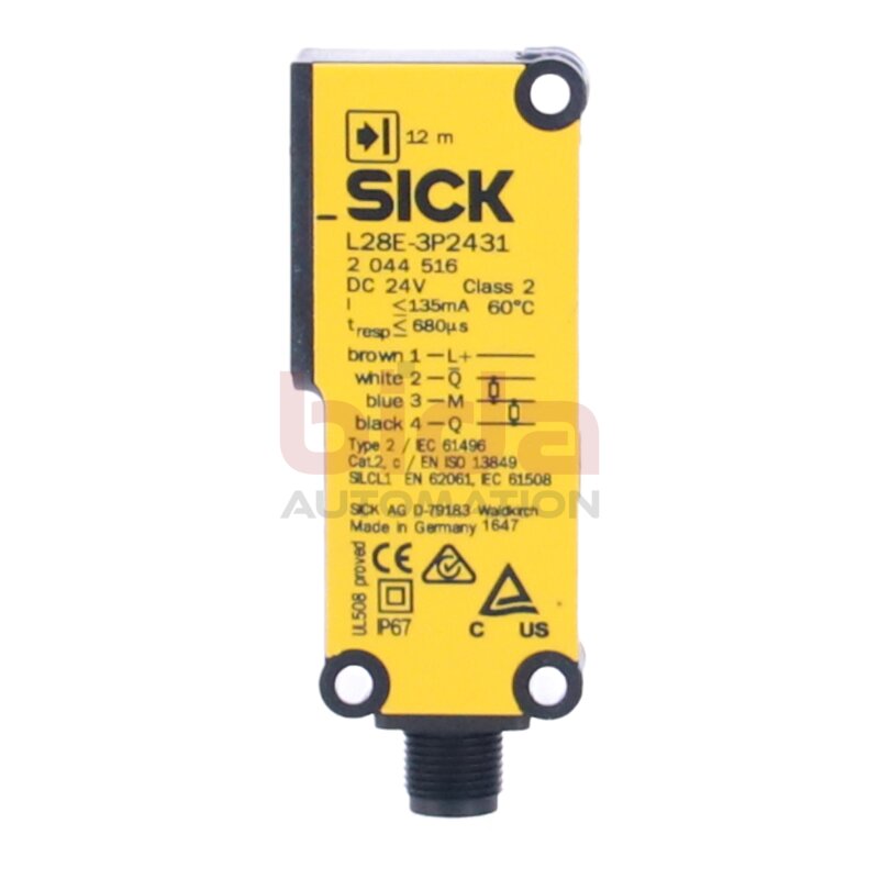 Sick L28E-3P2431(2044516) EINSTRAHL-SICHERHEITSLICHTSCHRANK SINGLE-BEAM SAFETY LIGHT CURTAIN