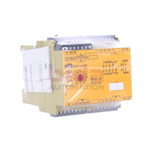Pilz PNOZ XV3.1P 30/24-240VACDC3no 1nc 2not (777530) Sicherheitsschaltger&auml;t  / safety switch