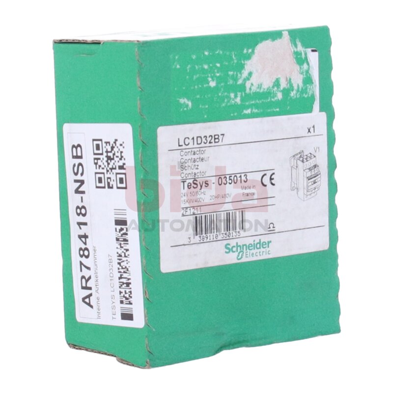 Schneider Electric LC1D32B7 (035013) Sch&uuml;tz Contactor
