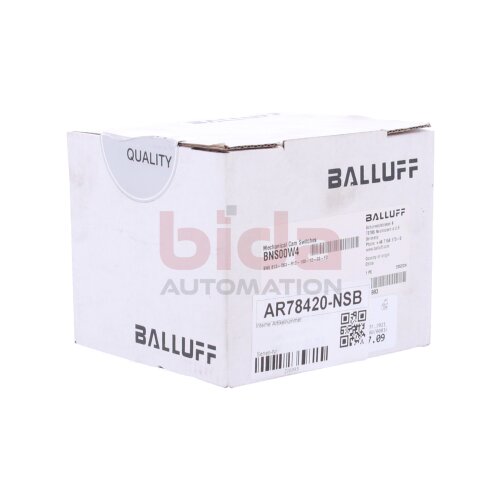 BALLUFF BNS00W4(BNS 813-D03-R12-100-12-03-FD) Mechanische Nockenschalter Mechanical Cam Switches