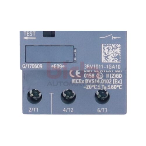 Siemens 3RV1011-1GA10 / 3RV1 011-1GA10 Leistungsschalter Circuit breaker