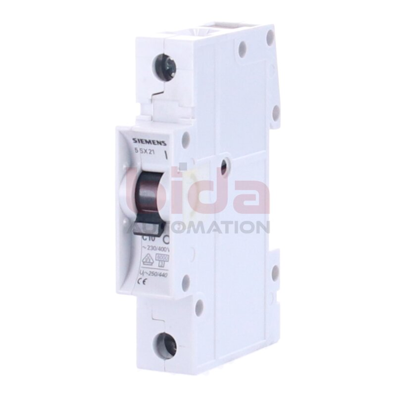 Siemens 5 SX2110-7 / 5SX21 Leitungsschutzschalter Circuit breaker
