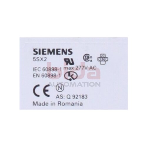 Siemens 5 SX2110-7 / 5SX21 Leitungsschutzschalter Circuit breaker