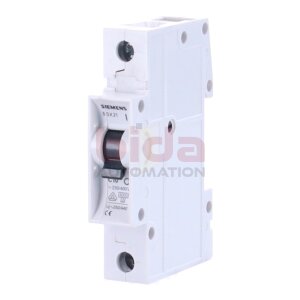 Siemens 5 SX2110-7 / 5SX21 Leitungsschutzschalter Circuit...