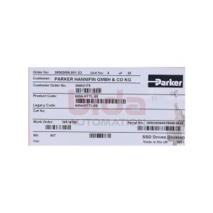 PARKER 6054-HHTL-00 Encoder-/Feedback‑Modul