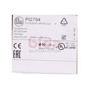 ifm PI2794 Frontbündiger Drucksensor mit Display...