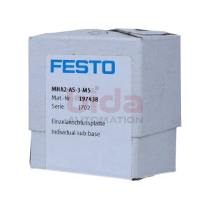 Festo MHA2-AS-3-M5 (197438) Einzelanschlussplatte...