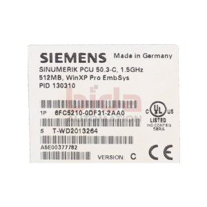 Siemens 6FC5210-0DF31-2AA0 SINUMERIK Elektronisches...