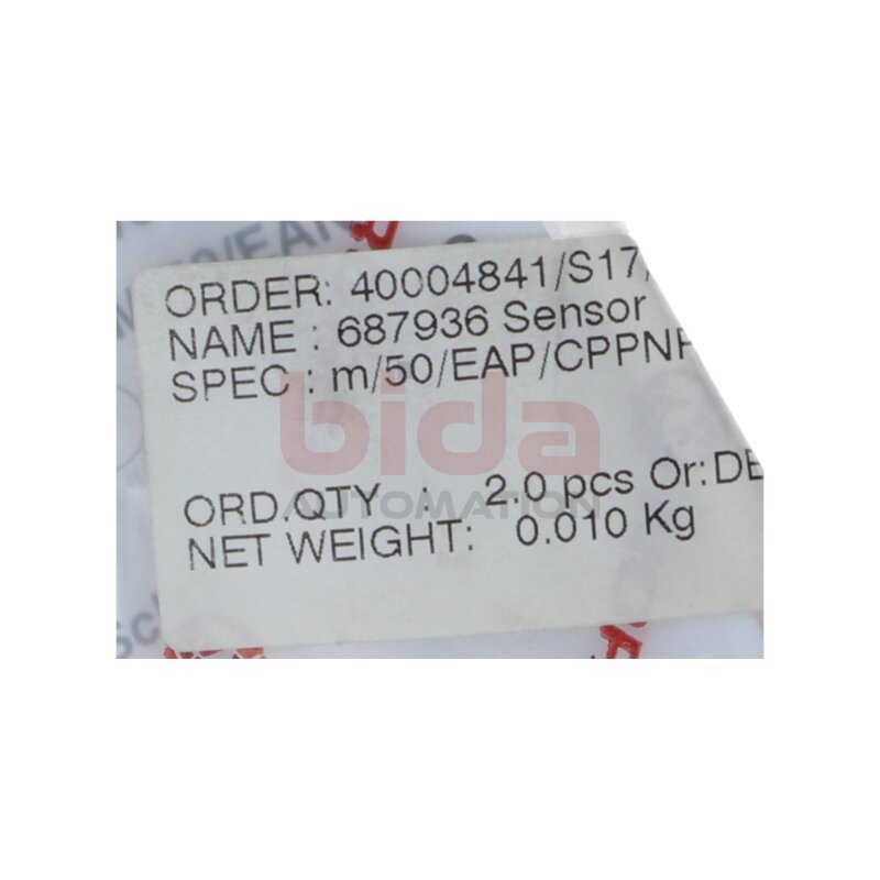 NORGREN M/50/EAP/CP (687936) Induktiver Magnetsensor Inductive magnetic sensor
