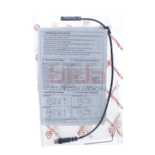 NORGREN M/50/EAP/CP (687936) Induktiver Magnetsensor Inductive magnetic sensor