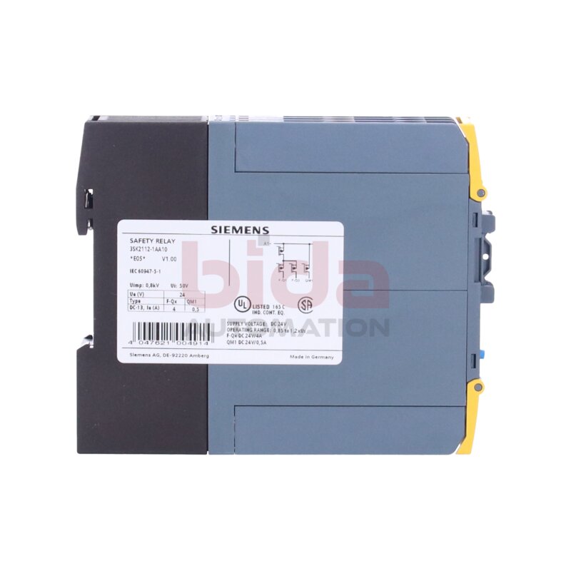 Siemens 3SK2112-1AA10 SIRIUS Sicherheitsschaltger&auml;t Safety relay