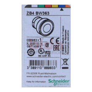Schneider ZB4 BW363 Frontelement für...