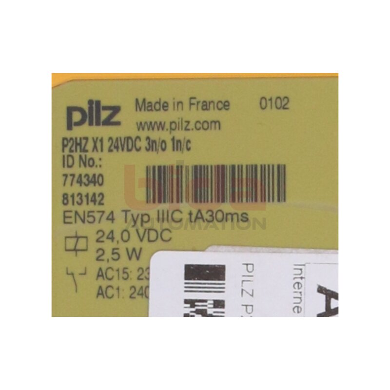 pilz P2HZ X1 24VDC 3n/o 1n/c (774340) Sicherheitsrelais Safety relay