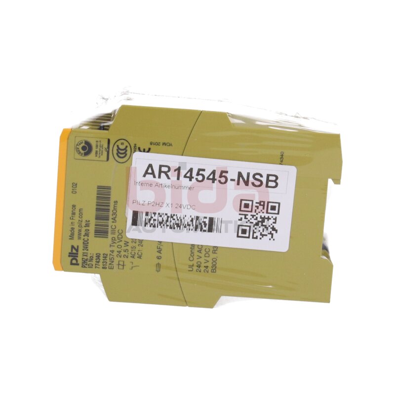 pilz P2HZ X1 24VDC 3n/o 1n/c (774340) Sicherheitsrelais Safety relay