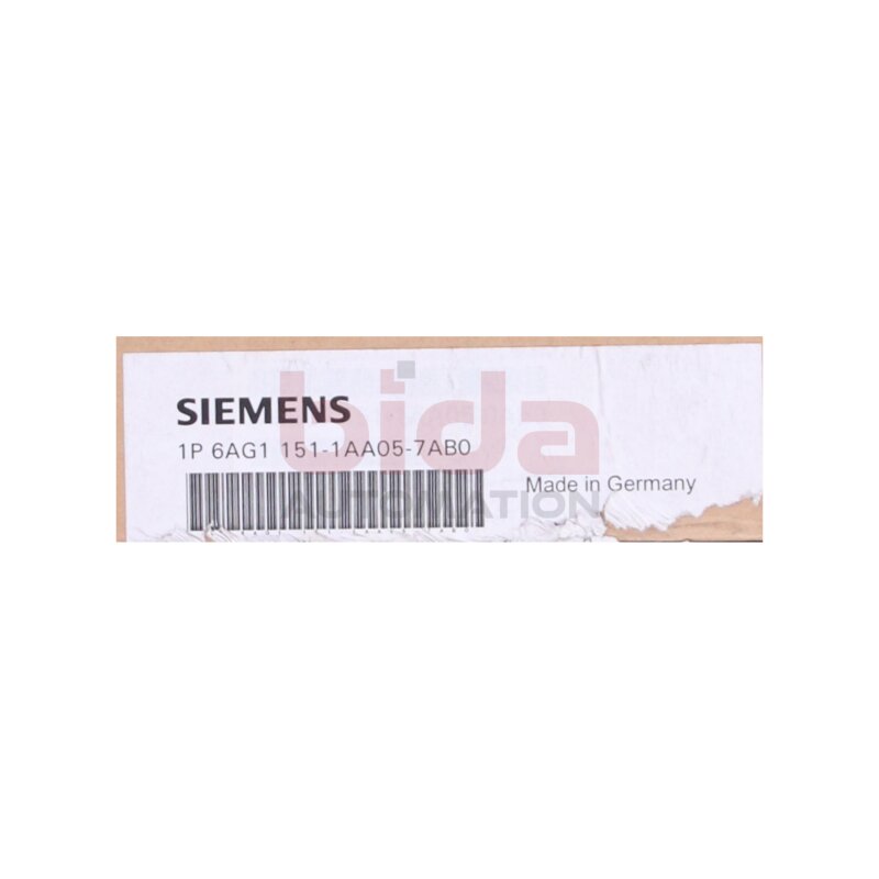 Siemens 6AG1151-1AA05-7AB0 SIPLUS ET 200S IM 151-1 standard -25...+70&deg;C