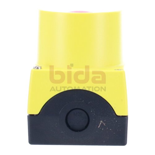 Siemens 3SU1801-0NB00-2AC2 / 3SU1 801-0NB00-2AC2 NOT-HALT-Pilzdrucktaster / EMERGENCY STOP mushroom push button