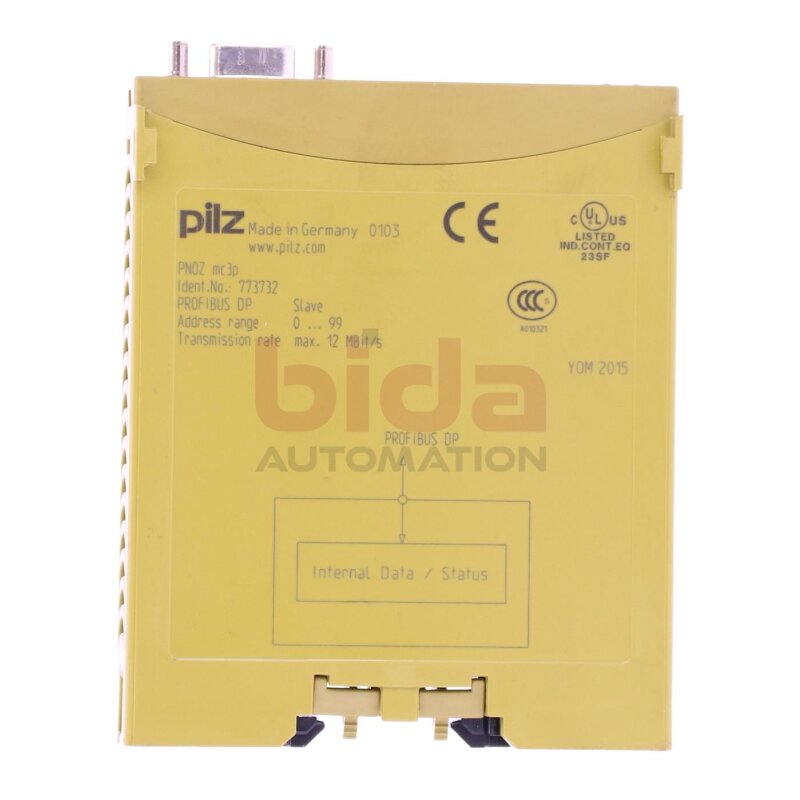 Pilz PNOZ mc3p (773732) Feldbusmodul Profibus Fieldbus Module Profibus