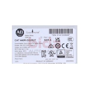 Allen-Bradley 440R-DG2R2T Dual GuardLink...