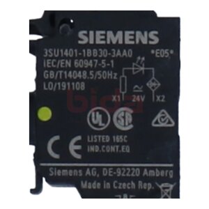 Siemens 3SU1401-1BB30-3AA0 / 3SU1 401-1BB30-3AA0...