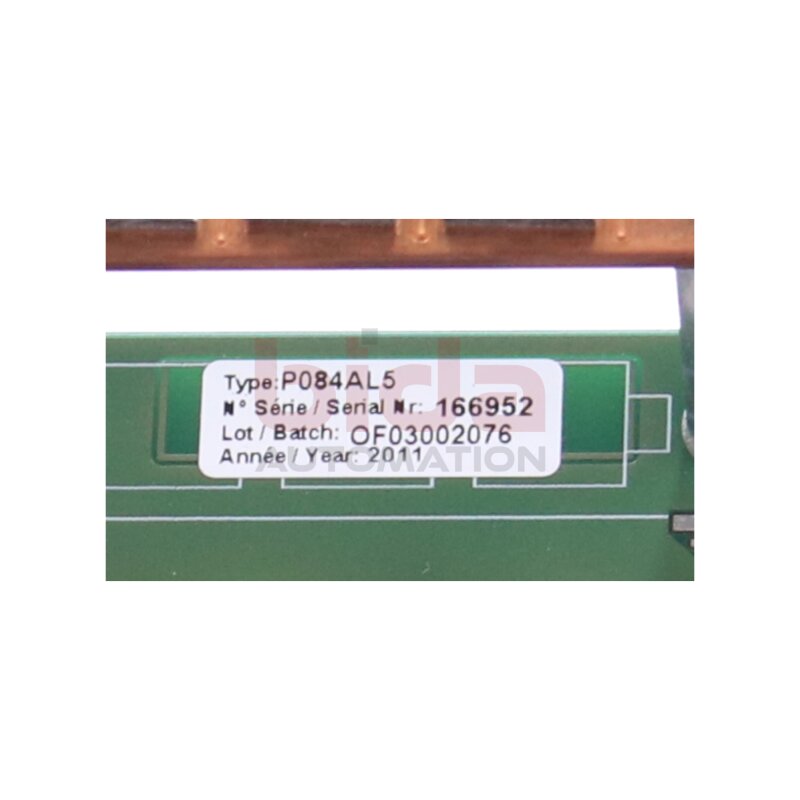 GEORGIN P084AL5 Tr&auml;gerplatine Base plate