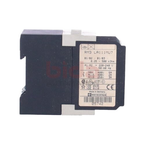 Telemecanique RM3 LA111MU7 Steuerungsrelais Control relay