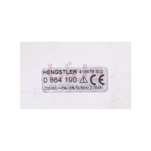HENGSTLER 0864190 6-stelliger Impulsz&auml;hler / 6-digit pulse counter