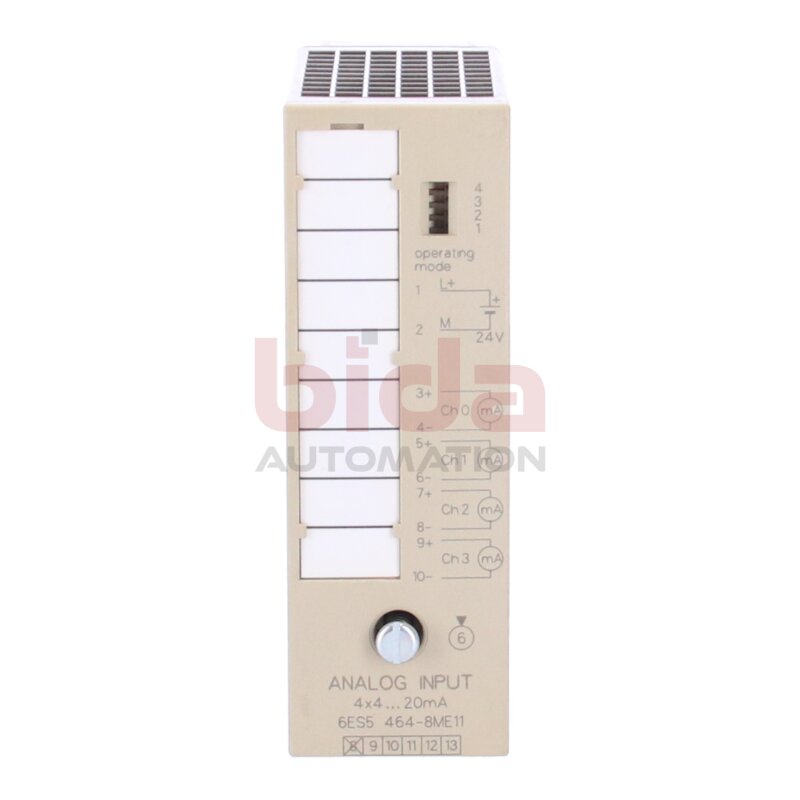 Siemens 6ES5464-8ME11 SIMATIC S5 Analogeingang Analog input