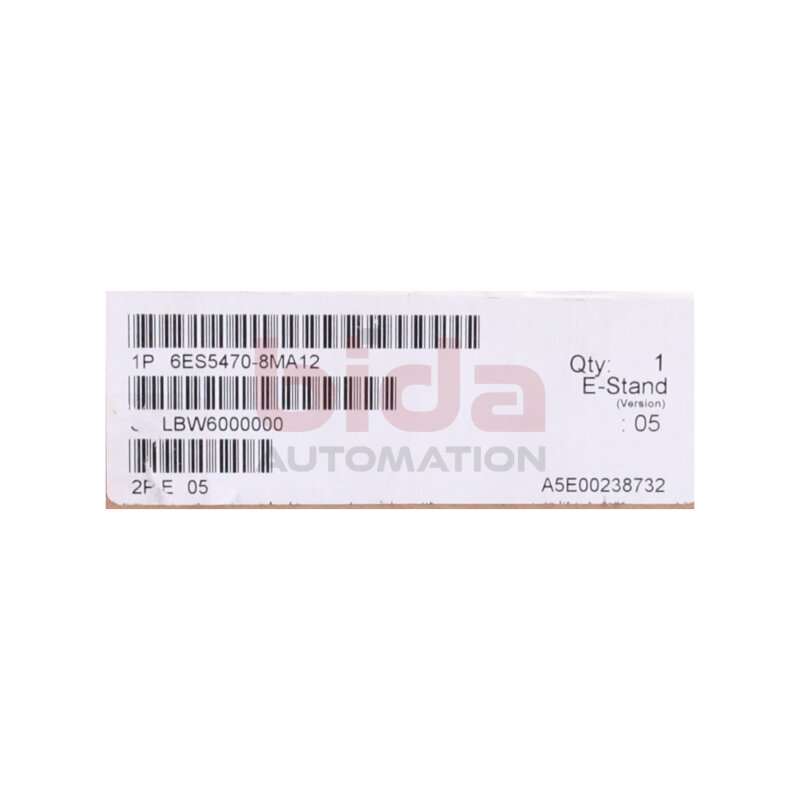 Siemens 6ES5470-8MA12 SIMATIC S5 Analogausgabe 470 Analog output