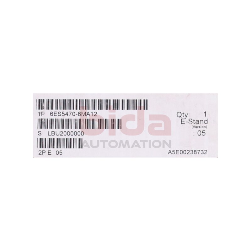Siemens 6ES5470-8MA12 / 6ES5 470-8MA12 SIMATIC S5 Analogausgabe Analog output 470