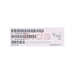Siemens 6ES5470-8MA12 / 6ES5 470-8MA12 SIMATIC S5...