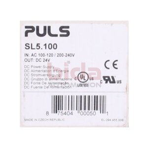 PULS SL5.100 Hutschienen-Netzteile für...