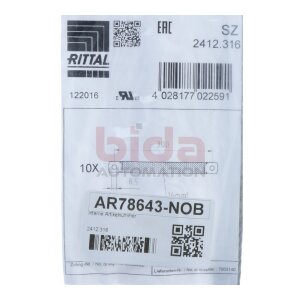 RITTAL 2412.316 / SZ 2412316 Flachband-Erder Flat cable...