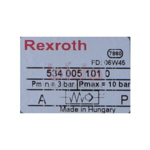 REXROTH 5340051010 (06W45) Rückschlagventil Non...