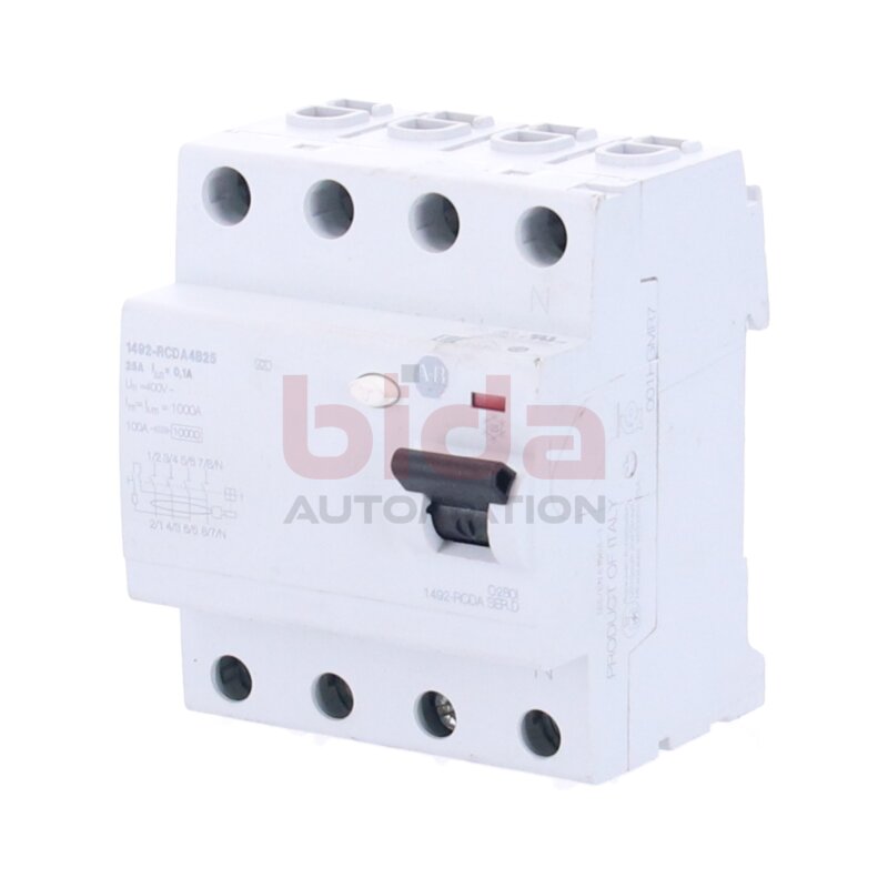 Allen-Bradley 1492-RCDA4B25 Fehlerstromschutzschalter Residual current circuit breaker