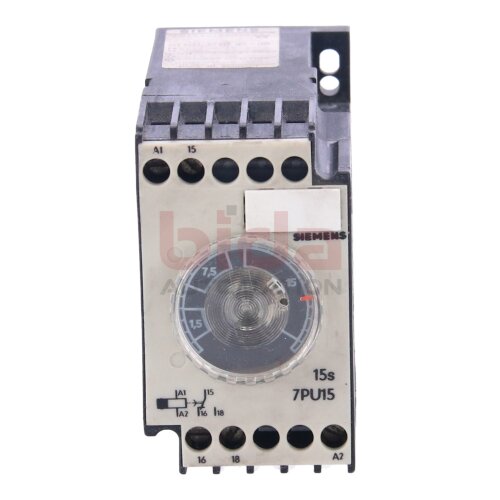 Siemens 7PU1540-8AM20 / 7PU1 540-8AM20 Zeitrelais Elektronisch Time relay