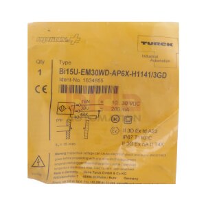 TURCK BI15U-EM30WD-AP6X-H1141/3GD Induktiver Sensor