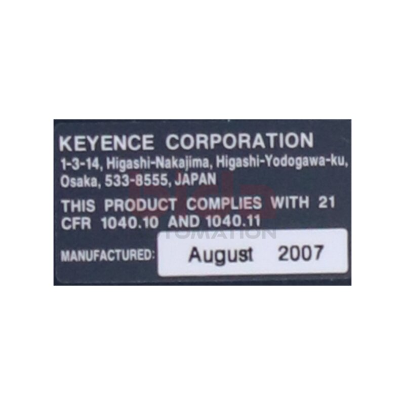 KEYENCE LJ-G200 Messkopf Measuring head