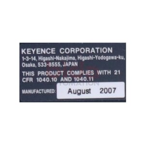 KEYENCE LJ-G200 Messkopf Measuring head