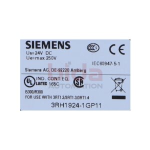 Siemens 3RH1924-1GP11 / 3RH1 924-1GP11 Koppelglied zum...