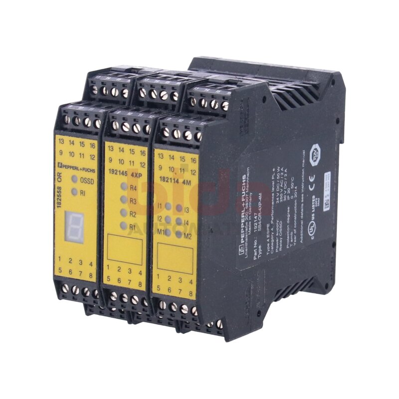 PEPPERL+FUCHS SB4-0R-4XP-4M(192147) Sicherheitsschaltger&auml;t Safety switching device