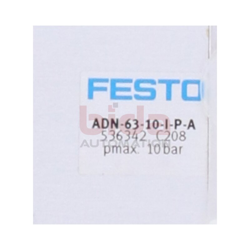 Festo ADN-63-10-I-P-A (536342) Kompaktzylinder / Compact cylinder  0,6 bar ... 10 bar