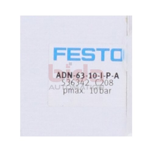 Festo ADN-63-10-I-P-A (536342) Kompaktzylinder / Compact cylinder  0,6 bar ... 10 bar