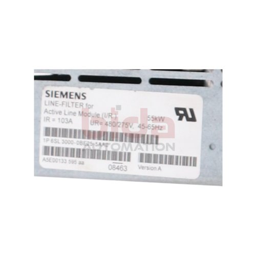 Siemens 6SL3000-0BE25-5AA0 Netzfilter Line Filter 480/275V 103A