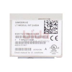 Siemens 6SN1123-1AB00-0CA3 Leistungsmodul Power Module 50A