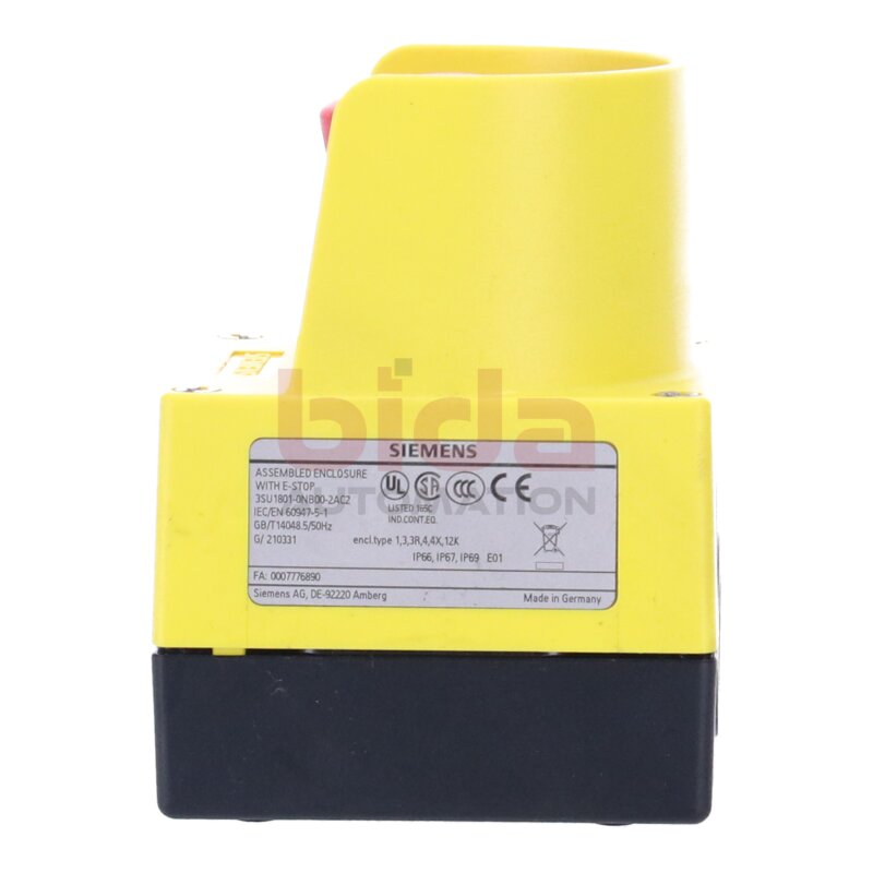 Siemens 3SU1801-0NB00-2AC2 Geh&auml;use f&uuml;r Befehlsger&auml;te Inductive proximity sensor