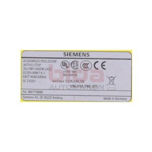 Siemens 3SU1801-0NB00-2AC2 Gehäuse für...