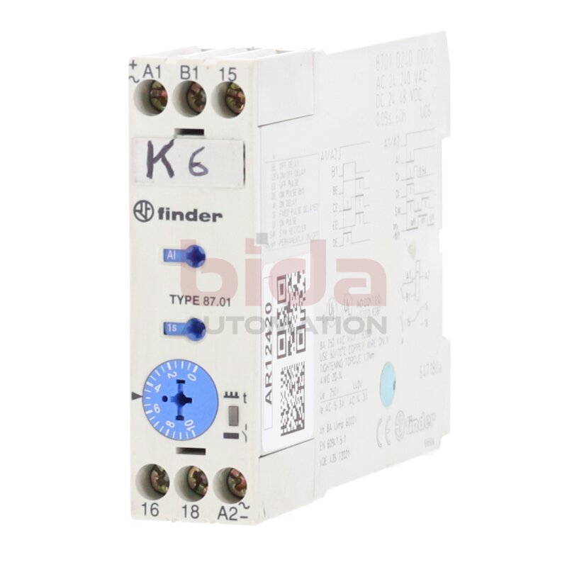 Finder Type 87.01 (8701 0240 0000) Zeitrelais Time Relay