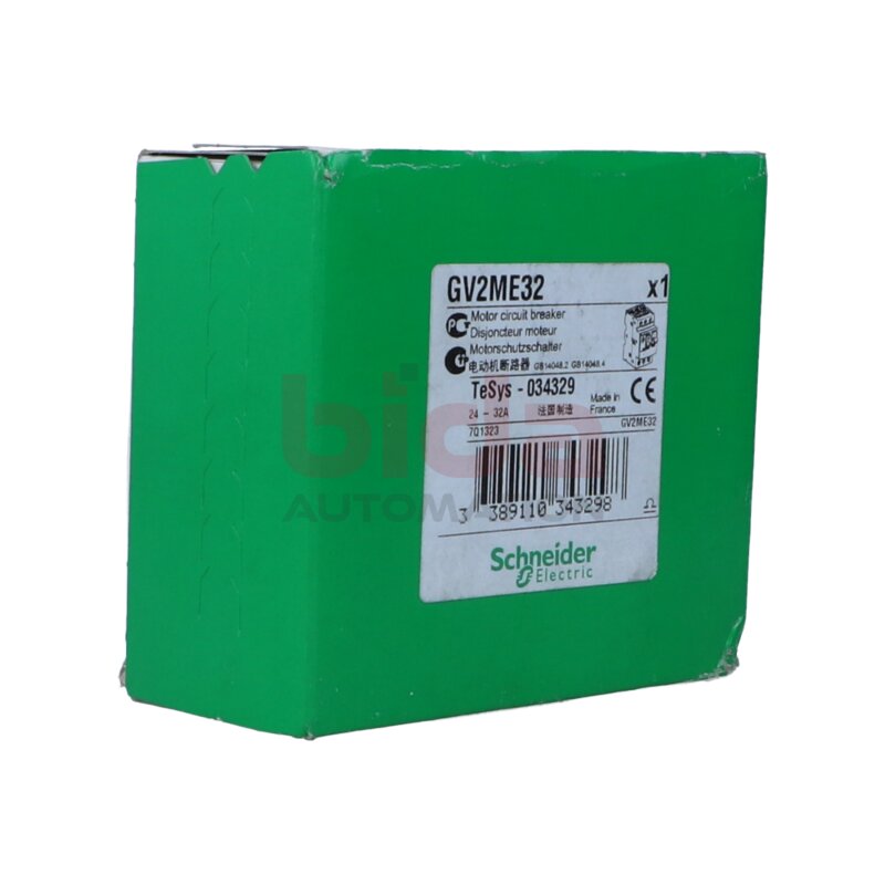 Schneider GV2ME32 (034329) Motorschutzschalter 3p Motor circuit breaker